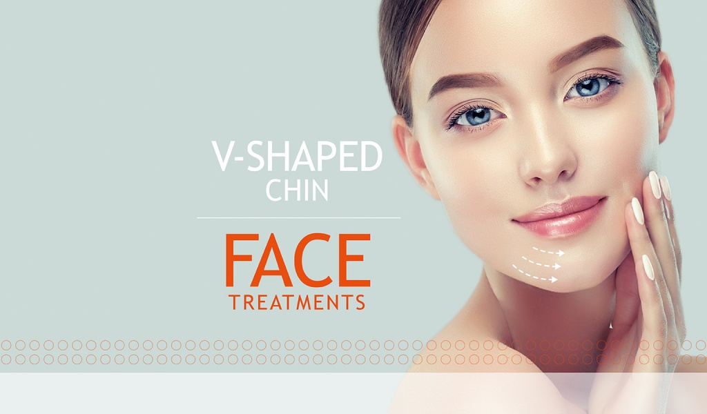 V-Shaped Chin with Fillers